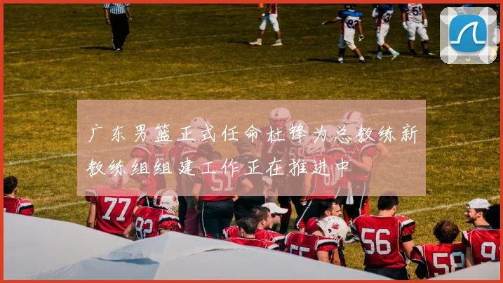 广东男篮正式任命杜锋为总教练新教练组组建工作正在推进中
